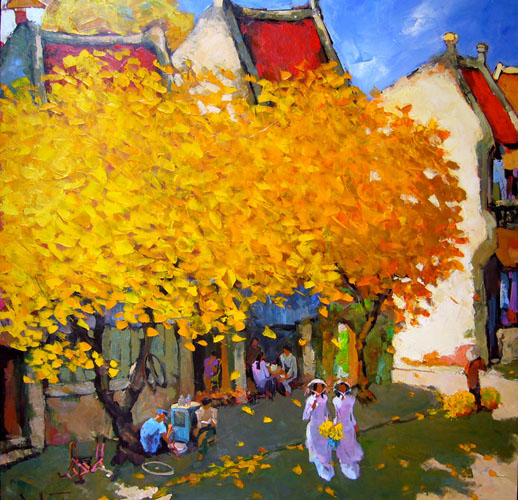 Tranh sơn dầu 03