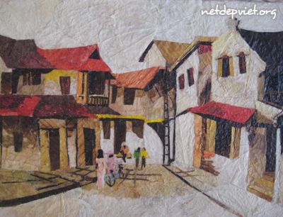 Tranh nét đẹp gái vệt