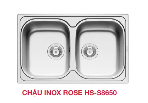 CHẬU INOX ROSE HS - S8650