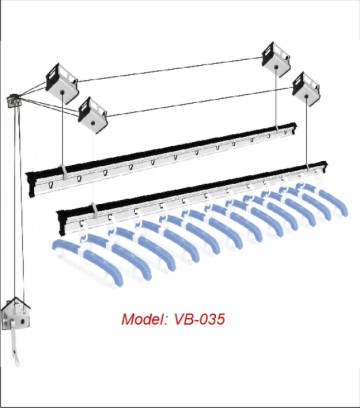 Giàn phơi thông minh VB 035