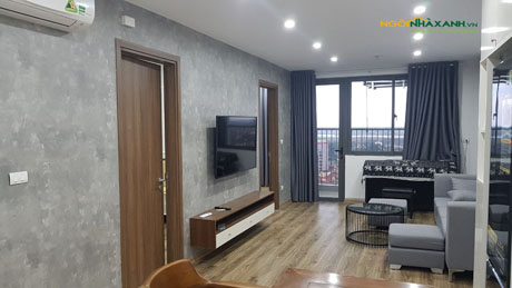 Hình ảnh thi công nội thất trọn gói  thực tế căn hộ 2110 chung cư Trung Đô ( Chị Ý )